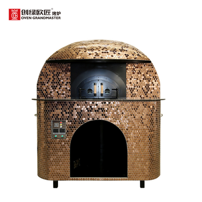 Horno italiano tradicional eléctrico de Oven Copper Decoration Napoli Outdoor de la pizza