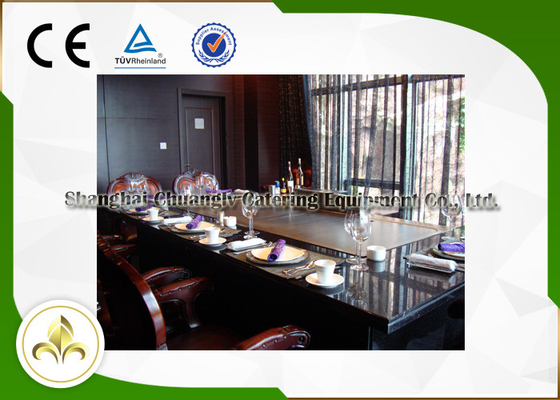 comprar Teppanyaki comercial/residencial asa a la parrilla la tabla con el sistema del extractor y del purificador online manufacture