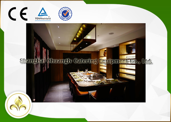 comprar Certificación interior del CE ISO9001 de la tabla del restaurante japonés de Seat de la parrilla eléctrica plana 9 online manufacture
