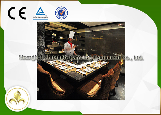 comprar Parrilla comercial de Hibachi de nueve asientos, LPG/parrilla de Hibachi del gas natural de la tubería online manufacture