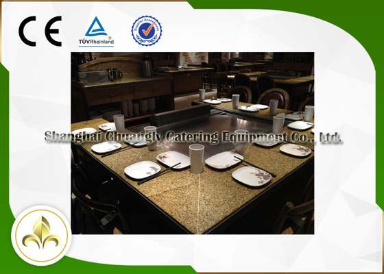 comprar Tabla al aire libre interior de la parrilla de Teppanyaki Hibachi de 9 asientos para el hotel/la plaza/el restaurante/la barra de la comida online manufacture
