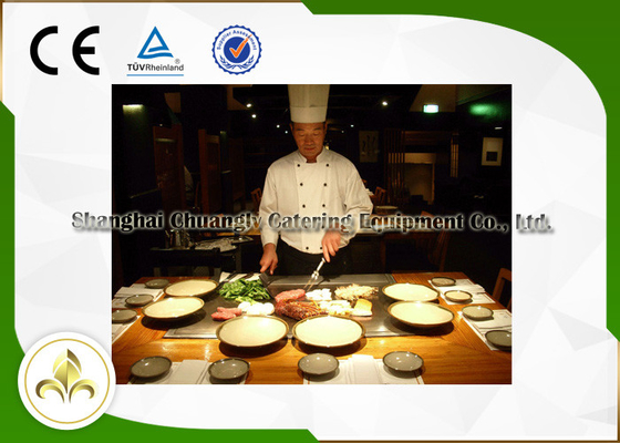 comprar Tabla superior plana de la parrilla de Hibachi del pollo del cordero de la carne de vaca para la barbacoa/el hotel al aire libre online manufacture
