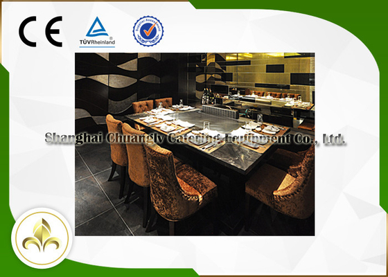 comprar Diez asientos LPG/tabla de la parrilla de Teppanyaki del gas natural de la tubería, tabla residencial de la parrilla de Hibachi online manufacture