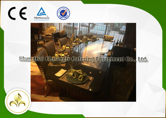 comprar El restaurante Teppanyaki interior asa a la parrilla la capacidad de Seat del gas 10 para el pollo del cordero de la carne de vaca online manufacture