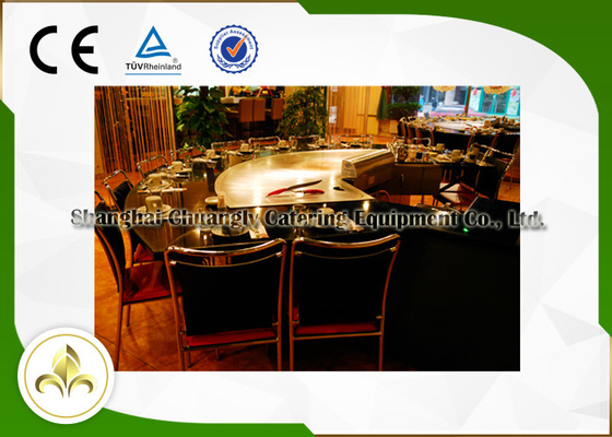 comprar Inducción/parrilla japonesa de Hibachi de la tabla eléctrica de Teppanyaki con el sistema de ventilación online manufacture