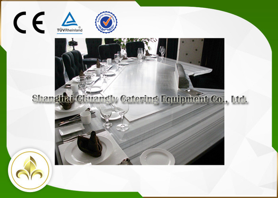 comprar Inducción japonesa de encargo de la parrilla de Teppanyaki/Hibachi eléctrico Cooktop construido en ventilador online manufacture