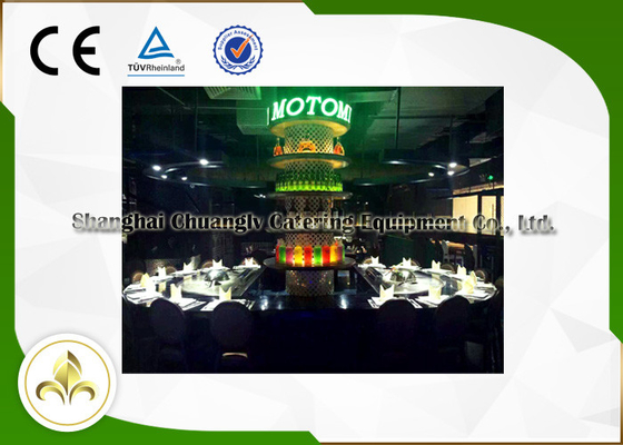 comprar Semi el círculo provee de gas el material del acero del acero inoxidable 304/aleación del restaurante de la parrilla de Teppanyaki online manufacture