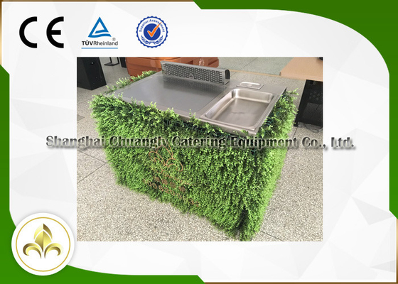 comprar Parrilla móvil imperecedera profesional de Teppanyaki para el agotamiento de los gastos indirectos del filete online manufacture