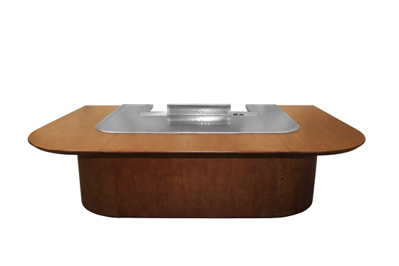 comprar Parrilla Teppanyaki eléctrica abovedada / Mesa Teppanyaki de acero inoxidable 304 online manufacture