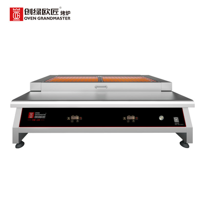 comprar la barbacoa comercial 380V asa a la parrilla el equipo de abastecimiento comercial de la cantina de la BARBACOA online manufacture