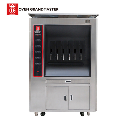 comprar Plaza automática de una sola capa de Oven Electric Six Grid Food de la máquina de la parrilla de los pescados online manufacture