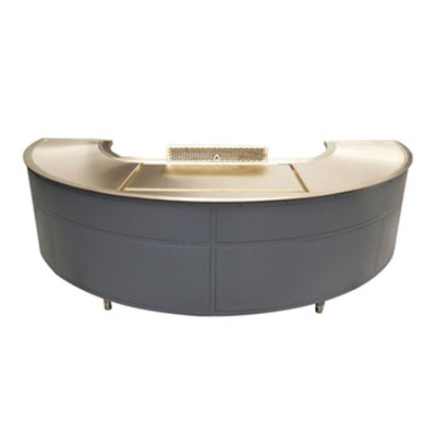 comprar parrilla comercial de acero inoxidable de 1300m m Teppanyaki para el restaurante de la barra online manufacture