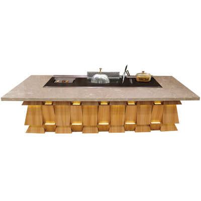 comprar 3 en 1 tabla multifuncional de la parrilla de Teppanyaki para la BARBACOA de la sopa online manufacture