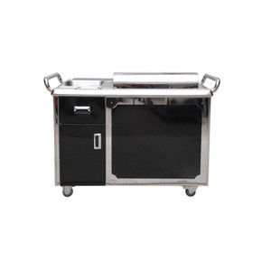 comprar GREENARK TO29 de acero inoxidable móvil mesa de parrilla Teppanyaki electromagnético Fabricación en línea