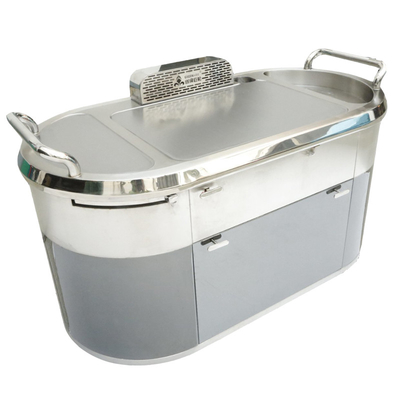 comprar Tabla móvil de acero inoxidable de la parrilla de Teppanyaki de la mejora de GREENARK TO14 - electromágnetica online manufacture