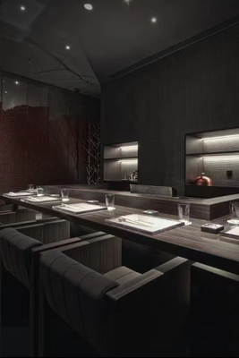 comprar Tabla grande de la parrilla de Teppanyaki del rectángulo del restaurante con la decoración modificada para requisitos particulares online manufacture