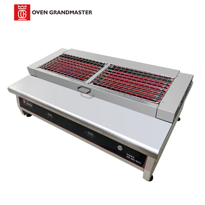 comprar La pequeña barbacoa comercial eléctrica asa a la parrilla la sobremesa sin humo para el perrito caliente Fabricación en línea