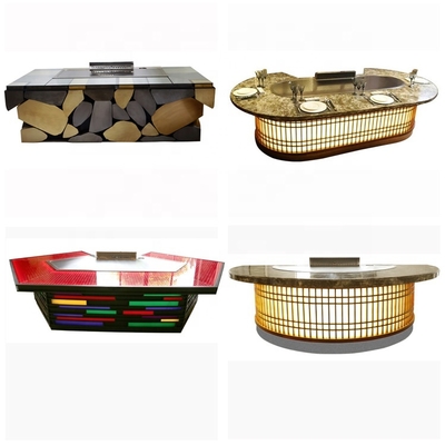 comprar Calidad Premium Grill de gas independiente Teppanyaki Grill de superficie plana Rango de temperatura 50-300C online manufacture