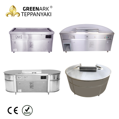 comprar Tabla modificada para requisitos particulares de la parrilla de Teppanyaki Hibachi del rectángulo, placa de la plancha de la parrilla del gas online manufacture