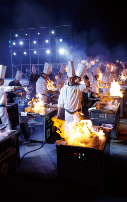 comprar Tabla de Hibachi al aire libre Barbecue Mesa móvil de parrilla Teppanyaki online manufacture