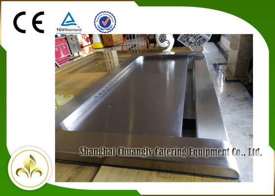 comprar Acero inoxidable y parrilla eléctrica especial de Teppanyaki del acero de aleación para el hogar Fabricación en línea