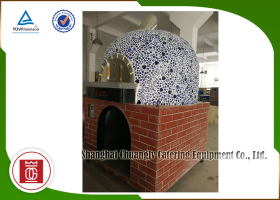comprar Placa de base de Oven Ceramic Tiles Lava Rock de la pizza de Italia del gas de Napoli, horno comercial de la pizza Fabricación en línea