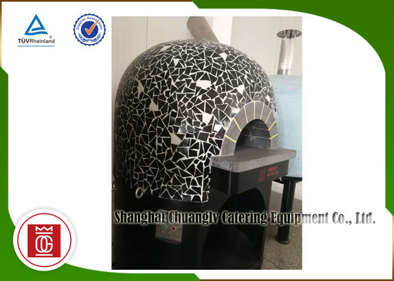 comprar Baldosas cerámicas de acero inoxidables de Oven Gas Heating Lava Rock de la pizza al aire libre de Italia Fabricación en línea