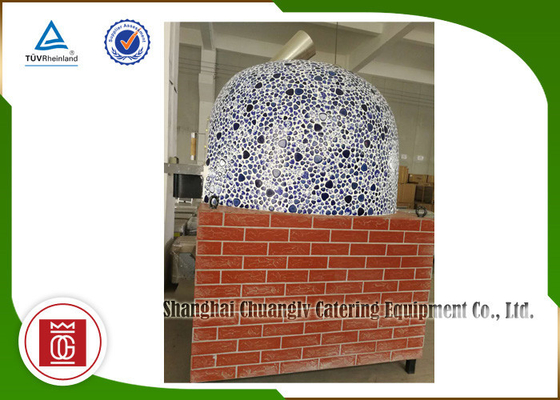 comprar Horno de la pizza del ladrillo de Oven Gas Heating Natural Commercial de la pizza de Italia del estilo de Napoli Fabricación en línea