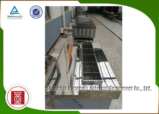 comprar La barbacoa comercial universal asa a la parrilla el acero inoxidable eléctrico sin humo Fabricación en línea
