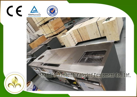 comprar Tabla de la parrilla de Teppanyaki del rectángulo, parrilla de la barbacoa de Stovetop de la sopa de la inducción de 2,2 metros online manufacture