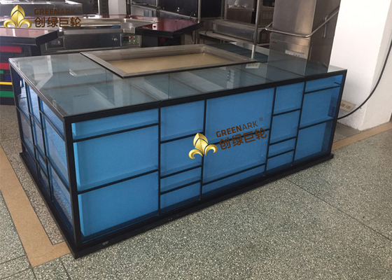 comprar tabla japonesa de la parrilla de Teppanyaki de la calefacción eléctrica de 1200m m para el hotel/el restaurante online manufacture