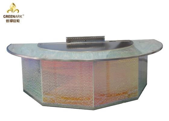 comprar Tabla eléctrica de Teppanyaki de la capacidad de los asientos de la parrilla 8 de Hibachi para el color del arco iris del restaurante online manufacture