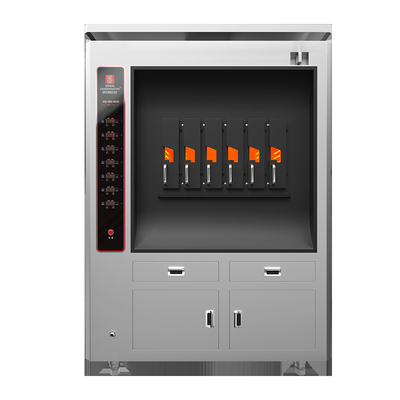 comprar Grill eléctrico comercial de pescado con una sola capa 6 compartimentos 6 peces a la vez Fabricación en línea