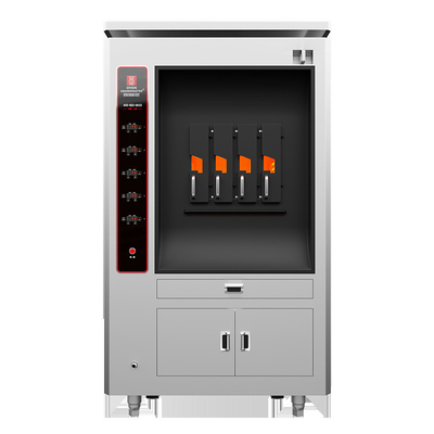 comprar Grill eléctrico comercial de pescado con una sola capa 6 compartimentos 6 peces a la vez Fabricación en línea
