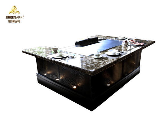 comprar Tabla eléctrica de la parrilla de Teppanyaki Hibachi con diseño hundido de la entrada de aire online manufacture