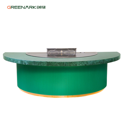 comprar Grill Teppanyaki de alta eficiencia con una encimera de acero de aleación de grado alimenticio de 20 mm y calefacción inteligente Fabricación en línea