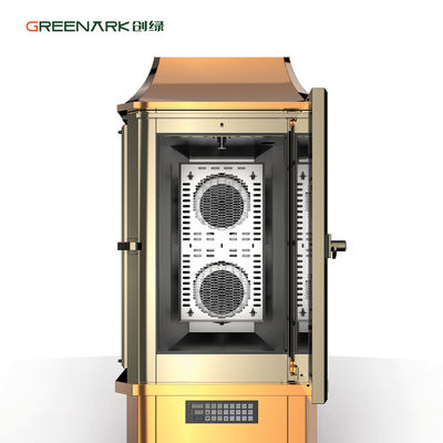 comprar Horno comercial de circulación de aire caliente profesional de 500L para asado de pollo pato cordero cerdo con certificación CE ISO Fabricación en línea