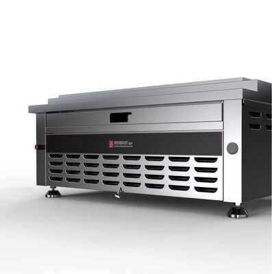 comprar Grill eléctrico de barbacoa sin humo de acero inoxidable con calefacción de 800 °C para uso comercial Fabricación en línea