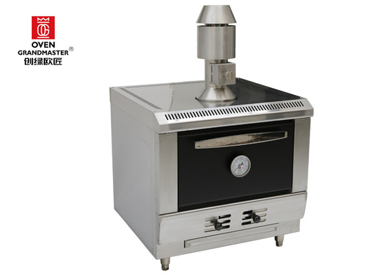 comprar La barbacoa comercial del restaurante asa a la parrilla la calefacción del carbón de leña con la pequeña chimenea 800m m Fabricación en línea