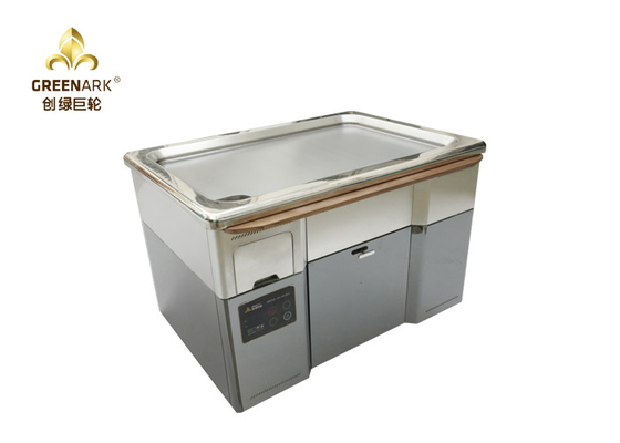 comprar Agotamiento superior de calefacción electromágnetico de acero inoxidable de la parrilla móvil de Teppanyaki online manufacture