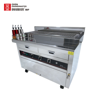 Velocidad estupenda comercial eléctrica del horno 220V 15KW de las parrillas de la barbacoa