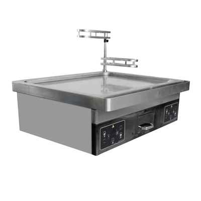 Mesa de cocina de teppanyaki de escritorio multifunción de horno único