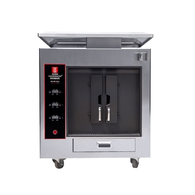 Máquina de una sola capa comercial de la parrilla de dos pescados de las rejillas del GRANDMASTER KD10 del HORNO - eléctrica