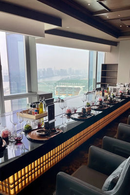 Grill de mesa de Teppanyaki de forma rectangular