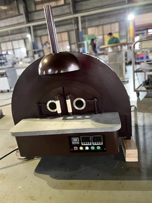 Oven de pizzas de acero inoxidable de escritorio Italia 650 * 700 / 1000 * 775