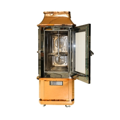 Parrilla eléctrica Oven Lamb Rotisserie Equipment 17kw 380v del cordero del control numérico