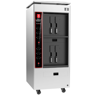 Los pescados Oven Electric Health Grill Machine de S/S modificaron la certificación para requisitos particulares ISO9001