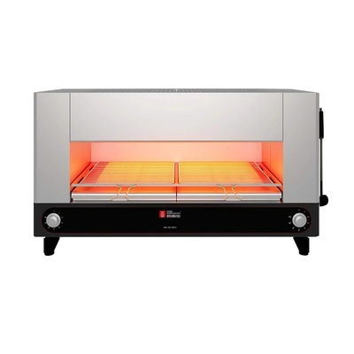 Horno 380V 50HZ Rib Commercial Bbq Equipment de la parrilla de Slamander del Rotisserie del pollo Ss304