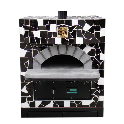 Horno de alta temperatura y resistente al fuego de la pizza de Lava Rock Gas Heating Italian del rectángulo de la cerámica