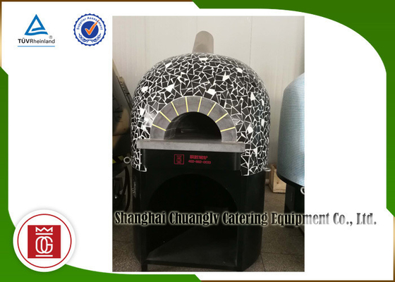La pizza Oven Lava Rock Baseplate Ceramic Tile de Napoli Italia del gas adornó